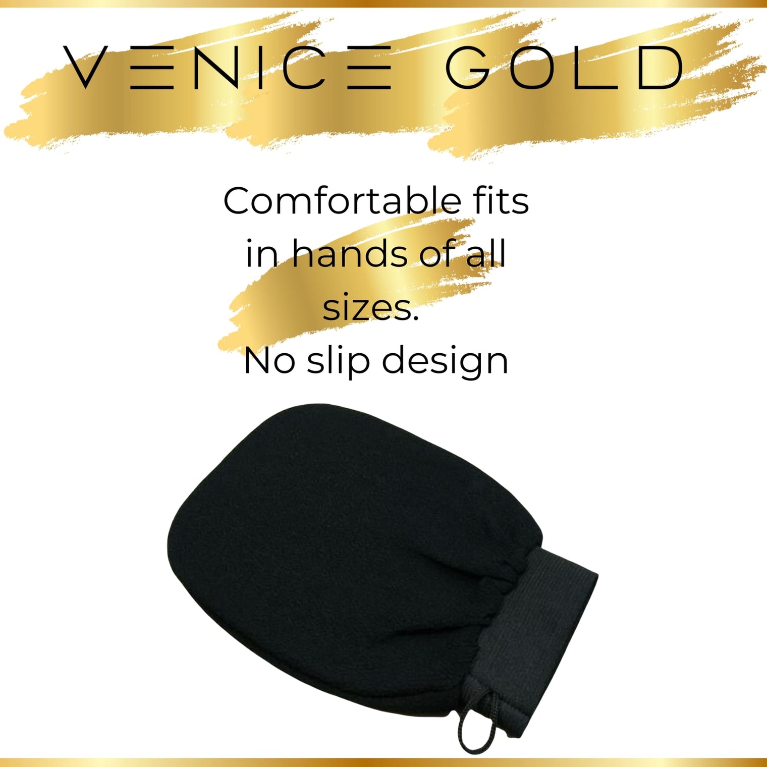 Premium Scrubbing Mitt - Comfortable Fits in hands of all sizes. No slip design