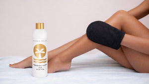 how to remove self tanner guide using Venice Gold sunless tanning products